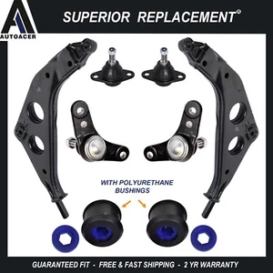 Front Lower Control Arms, Poly Bushings, Inner Outer Ball Joints Kit 8p for MINI - Foto 1 di 10