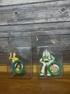 Vintage 1996 Toy Story Woody & Buzz Disney Kunststoff Ornamente Lot - Bild 1 von 5