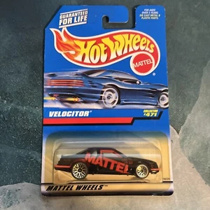 1998 Hot Wheels Velocitor #471 schwarz mit 5 Speichenrädern - Bild 1 von 5