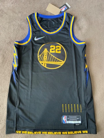 Andrew Wiggins Size M Golden State Warriors 2021/22 Swingman NBA Jersey Cover