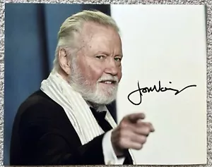 Jon Voight Signed In Person 8x10 Photo - Coming Home, Midnight Cowboy, Hollywood - Picture 1 of 2