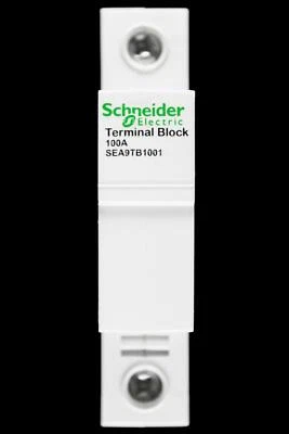 SCHNEIDER 100 AMP TERMINAL BLOCK SEA9TB1001 - Image 1 of 4