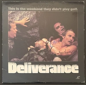 DELIVERANCE Burt Reynolds Jon Voight Signed (2) Autographed LD Cover Only - PSA - Picture 1 of 2