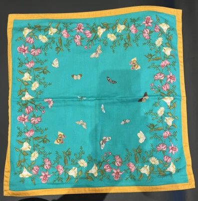 Vintage JIM THOMPSON 100% Cotton Cushion Cover Signed Circa 1960-1980 47cmSq New - Image 1 of 4