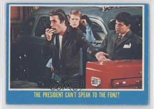 1976 O-Pee-Chee Happy Days The President Can't Speak to the Fonz? #4 0f8