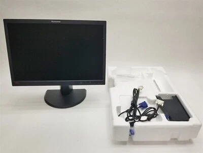 Lenovo Thinkvision LT2252pwA 22" Wide Screen Display DVI VGA DP 1680x1580 New - Image 1 of 4