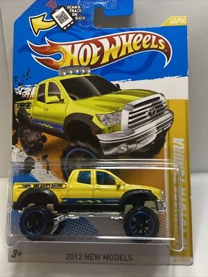 Toyota Tundra amarillo troquelado Hot Wheels 2012 nuevos modelos 40/50 '10 escala 1:64 Foto 1 de 4