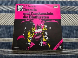 Kinder Hörspiel Dracula und Frankenstein die Blutfüsten Schallplatte - Bild 1 von 1