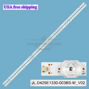 LED Bars For Hisense 43R6E3 43R6090G5 43H6570G HD425X1U81-T0L2 SVH425A11 - Picture 1 of 9