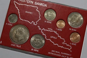 🧭 🇼🇸 SAMOA 1967 MINT SET CASED B88 #69 BX16 - Picture 1 of 4