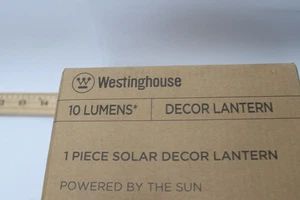 (1-Pk) Westinghouse Solar Lantern Q75AD1436-20 - Unopened - Picture 1 of 4