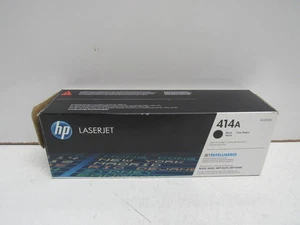 GENUINE HP W2020A (414A) BLACK TONER CARTRIDGE - Picture 1 of 3