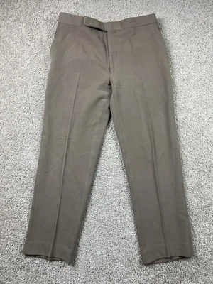 Pantalón Ralph Lauren Purple Label para hombre 34 ajustes (31X27) lana beige plisado Foto 1 de 4