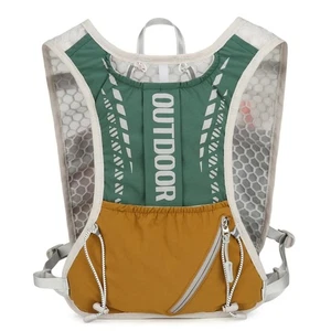 Running Jogging Vest Waterproof Water Bladder Breathable Outdoors Hydration Race - Picture 1 of 18