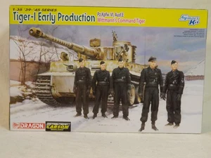Tiger-I early Prod. Pz.Kpfw.VI Ausf.E Wittmann 1:35 Dragon 6730 incl.Figuren - Bild 1 von 10