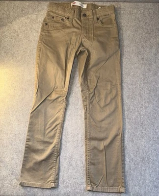 Boy’s Levi’s 511 Slim Khaki Jeans, Size 8, W24” X L22” - Image 1 of 4