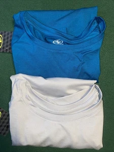 Athletic Works Girls 2piece Shirts Core Tee XL (14/16) Plus Short Sleeve - Picture 1 of 10