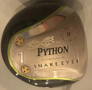 Genuine Python Titanium Snake Eyes Driver Golf Club - Picture 1 of 7