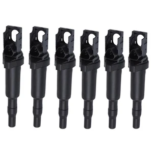 6PCS Ignition Coils For Bosch 0221504470 For BMW 12138616153 325 530 535 X3 - Picture 1 of 7