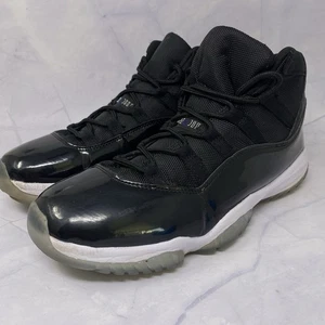 Nike Air Jordan 11 Space Jam Retro 2016 Men's Sz 11 M Black Sneakers 378037-003 - Picture 1 of 10