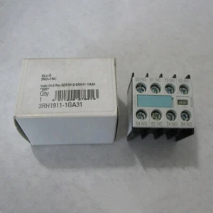 Repuesto de bloque de interruptor auxiliar para Siemens 3RH1911-1GA31 - Imagen 1 de 5
