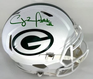 Packers CLAY MATTHEWS Signed Full Size WHITE Authentic Speed Helmet AUTO - JSA - Picture 1 of 1