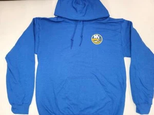 20405 Para Hombre ISLANDERS DE NUEVA YORK Pulóver con Capucha SUDADERA REAL Nueva - Imagen 1 de 1