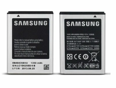 Original Genuine Battery For Samsung Galaxy Ace GT S5830i S5839i EB 494358VU New - Image 1 of 4