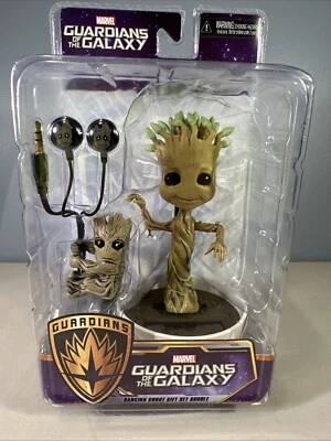 NECA Limited Edition Guardians of the Galaxy Baby Dancing Groot Gift Set Bundle - Image 1 of 4