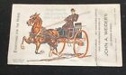 Vintage Horse And Carriage Victorian Trade Card Ink Blotter 1906