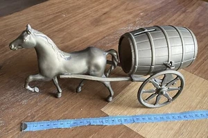 brass horse and carriage Figurine - Picture 1 of 3