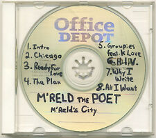 M'RELD THE POET M'Reld City; 2007 (?) CD CD-R self-released, Chicago Def Poetry