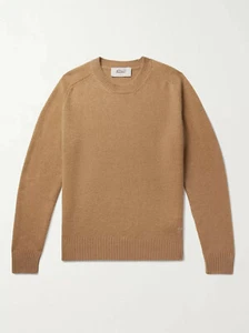 Suéter cuello redondo Valstar 100% camello cachemira, talla XXL - nuevo con etiquetas, precio de venta sugerido por el fabricante £640 - Imagen 1 de 11