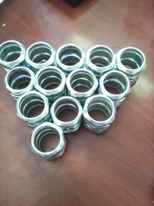 LOT 2-1 1/2"EMT Straight Compression Connectors,13- 1 1/2"EMT straight couplings - Picture 1 of 4