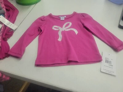 Hartstrings Girls Size 12m Longsleeved Pink Shirt - Image 1 of 4