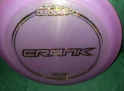 NEW Distraft Z CRANK 173-174g, Purple w/DISCO FOIL Distance Driver. DISC GOLF - Image 1 of 4