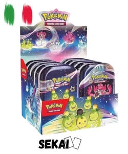 POKEMON BOX 10 MINI TIN DESTINO DI PALDEA ITALIANO SEALED - Imagen 1 de 2