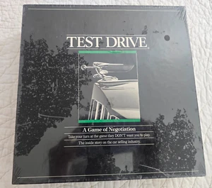 NEW/SEALED Vintage Test Drive Board Game 1989 Game of Car Buying Negotiation $29 - Picture 1 of 8