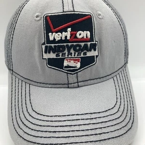 New Era Youth 39Thirty Verizon Indycar Series Hat Cap Dad Gray Embroidered - Picture 1 of 7