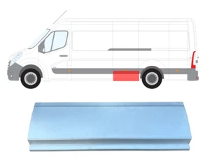 Per Renault Master 2010- Pannello Riparazione Fondo Parete Laterale/Sinistra=Destra - Foto 1 di 3