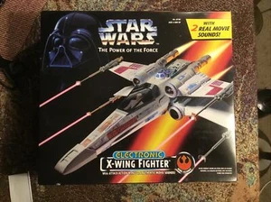 🚀🚀Star Wars Power of the Force Electronic X-Wing Fighter 2001🚀🚀 - Picture 1 of 4