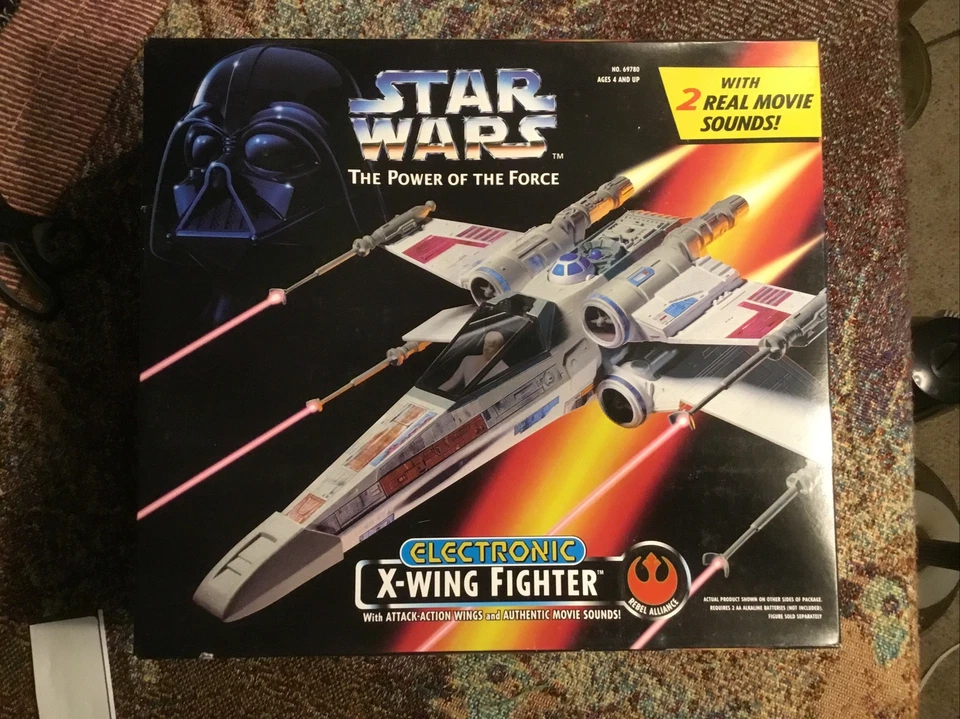 🚀🚀Star Wars Power of the Force Electronic X-Wing Fighter 2001🚀🚀 - Image 1 of 4