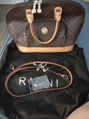Rioni Brown Signature Dome Satchel Handle Bag - Image 1 of 4