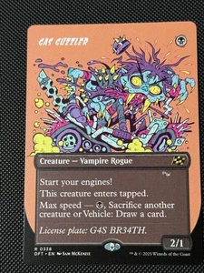 Gas Guzzler - Foil - Borderless NM, English MTG Aetherdrift: Main Set - Picture 1 of 2