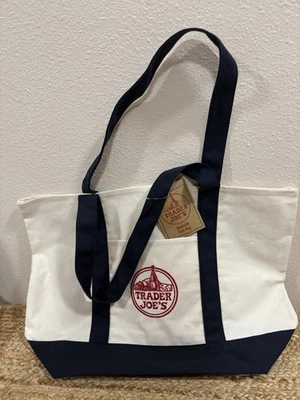 Bolso de Mano Trader Joe’s Grande de Lona. Muy coleccionable en Londres.  Nuevo con etiquetas Foto 1 de 4