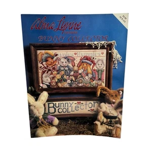 Vintage ALMA LYNNE DESIGNS Bunny Collector Cross Stitch Instruction Book 1995 - Picture 1 of 3