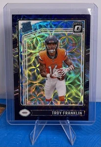 Troy Franklin 2024 Donruss Optic #294 Purple Scope Denver Broncos - Bild 1 von 2