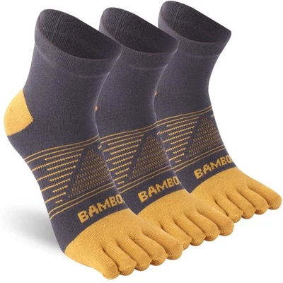 Calcetines Cinco Punteras Hombre, Viscosa Hechos de Viscosa Cinco Dedos Alto Rendimiento en... Foto 1 de 4