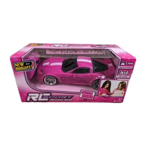 New Bright RC Sport Decorator Series Chevy Corvette 2.4GHz Radio Control Car NEW - Picture 1 of 8