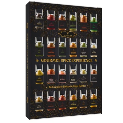 TILZ COLLECTION Spice Gift Set -24 Gourmet Spices For Cooking, Grilling, Rubs, Mixed Spice, H...
